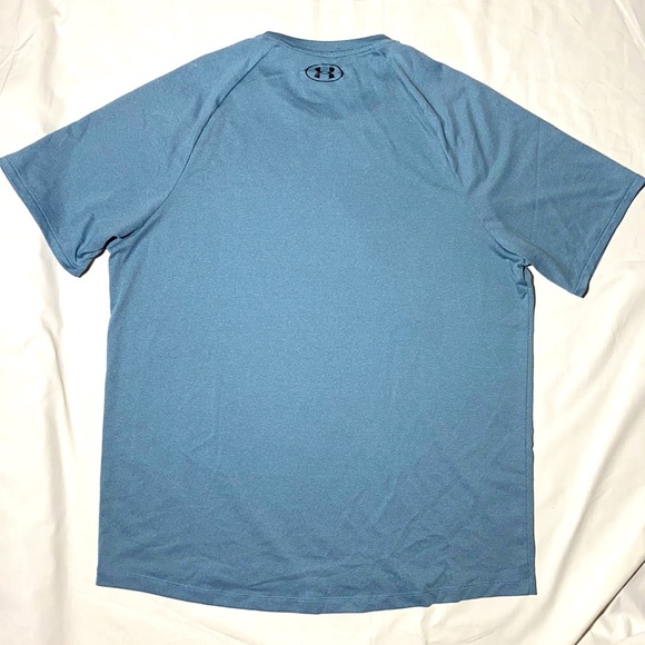 Under Armour-Blue/Gray Tech Tee Size Large - Picture 5 of 9
